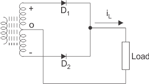 二极管整流器全波