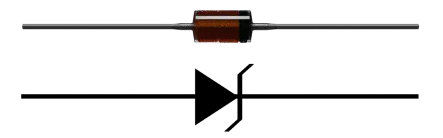 齐纳二极管符号