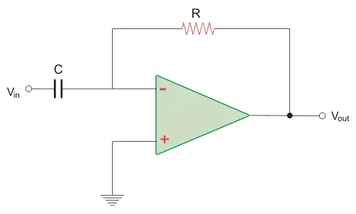 运算放大器作为微分器的应用