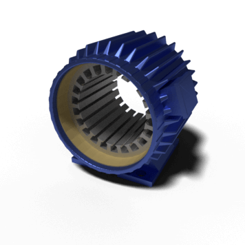 同步电机定子铁芯