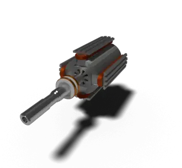 同步电动机凸极式转子