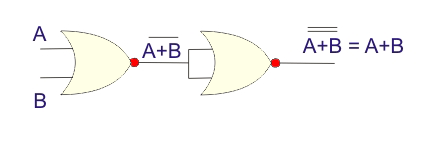 实现或门使用或门